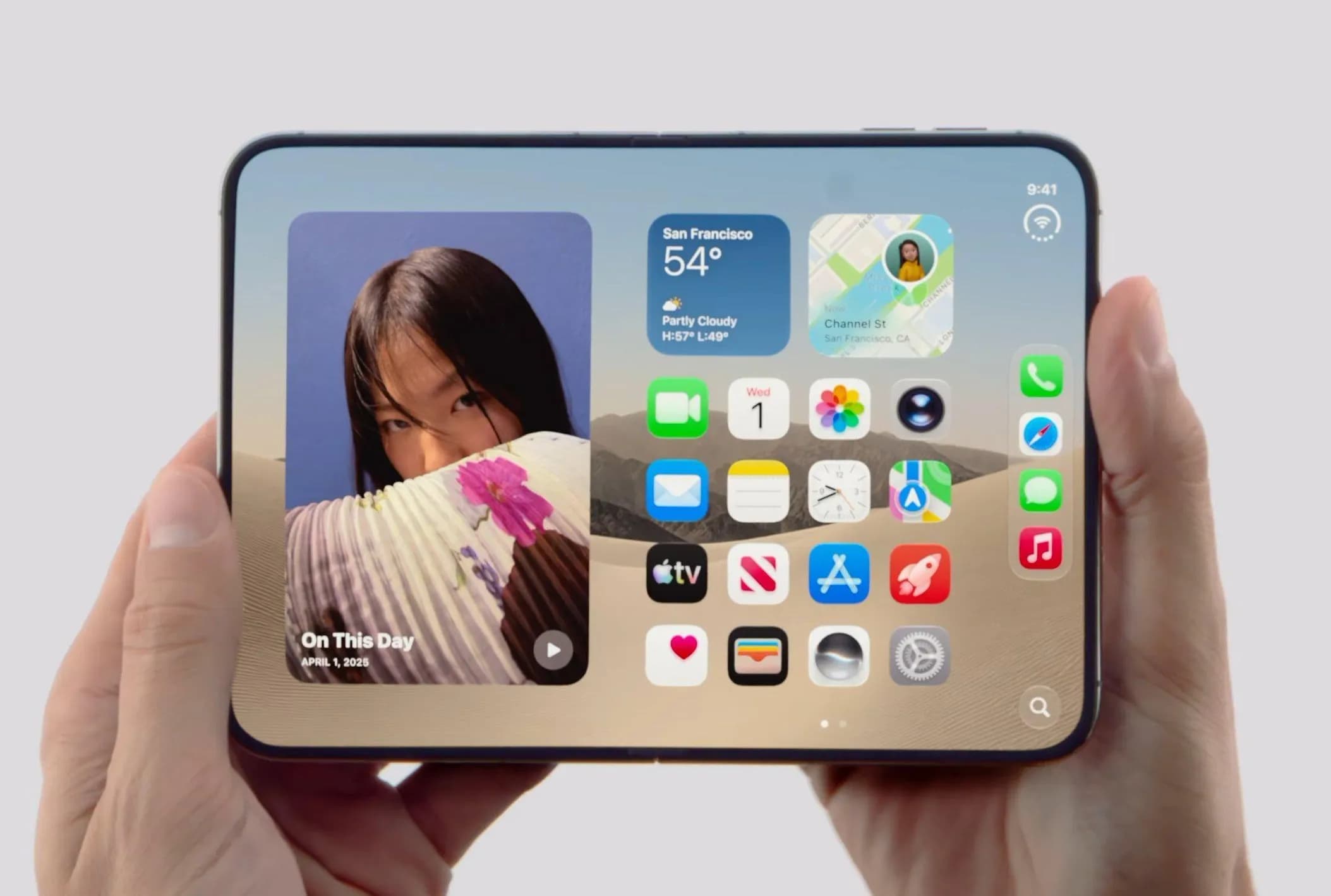 Apple entre dans l'ère du pliable avec l'iPhone Duo