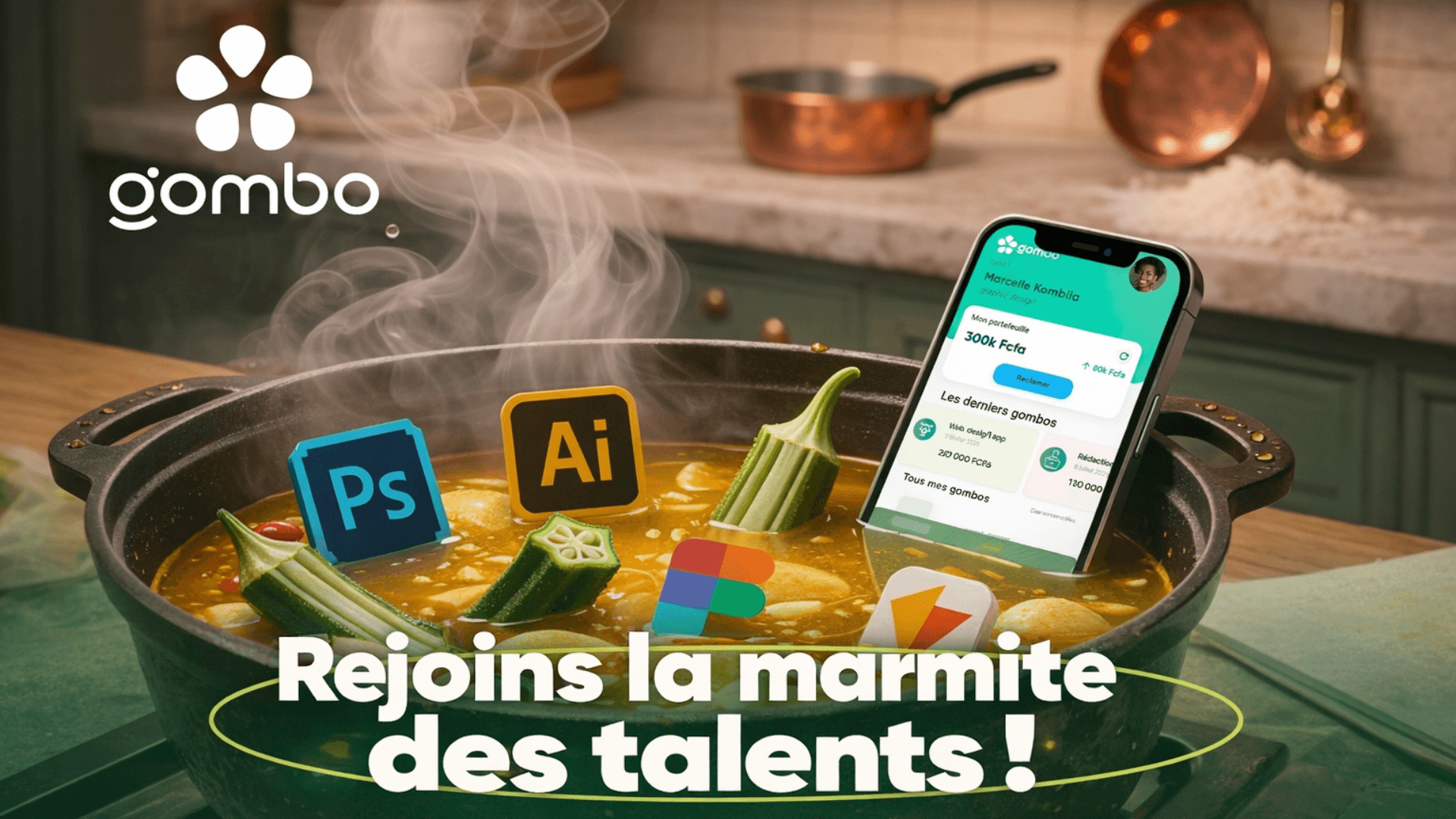 Gombo débarque au Gabon pour les talents du digital