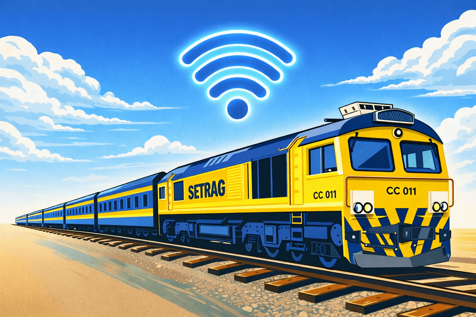 Wi-Fi dans les trains de la Setrag : un signal faible, mais important, pour notre numérique en 2026