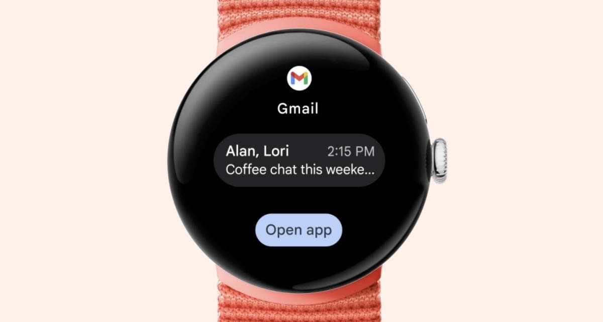 Google lance l’application Gmail pour Wear OS