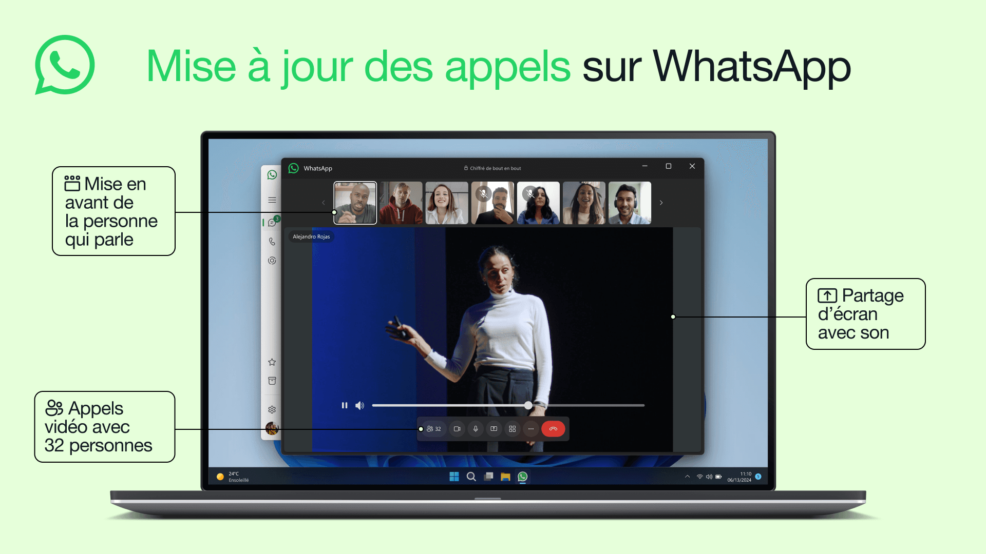 WhatsApp veut concurrencer Zoom ?