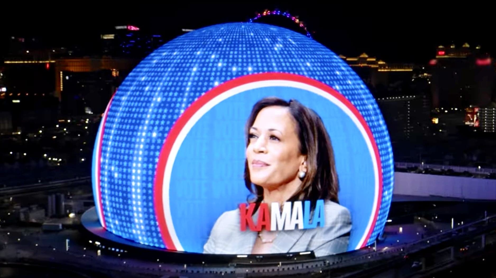 Kamala Harris se paie une publicité à un demi million de dollars