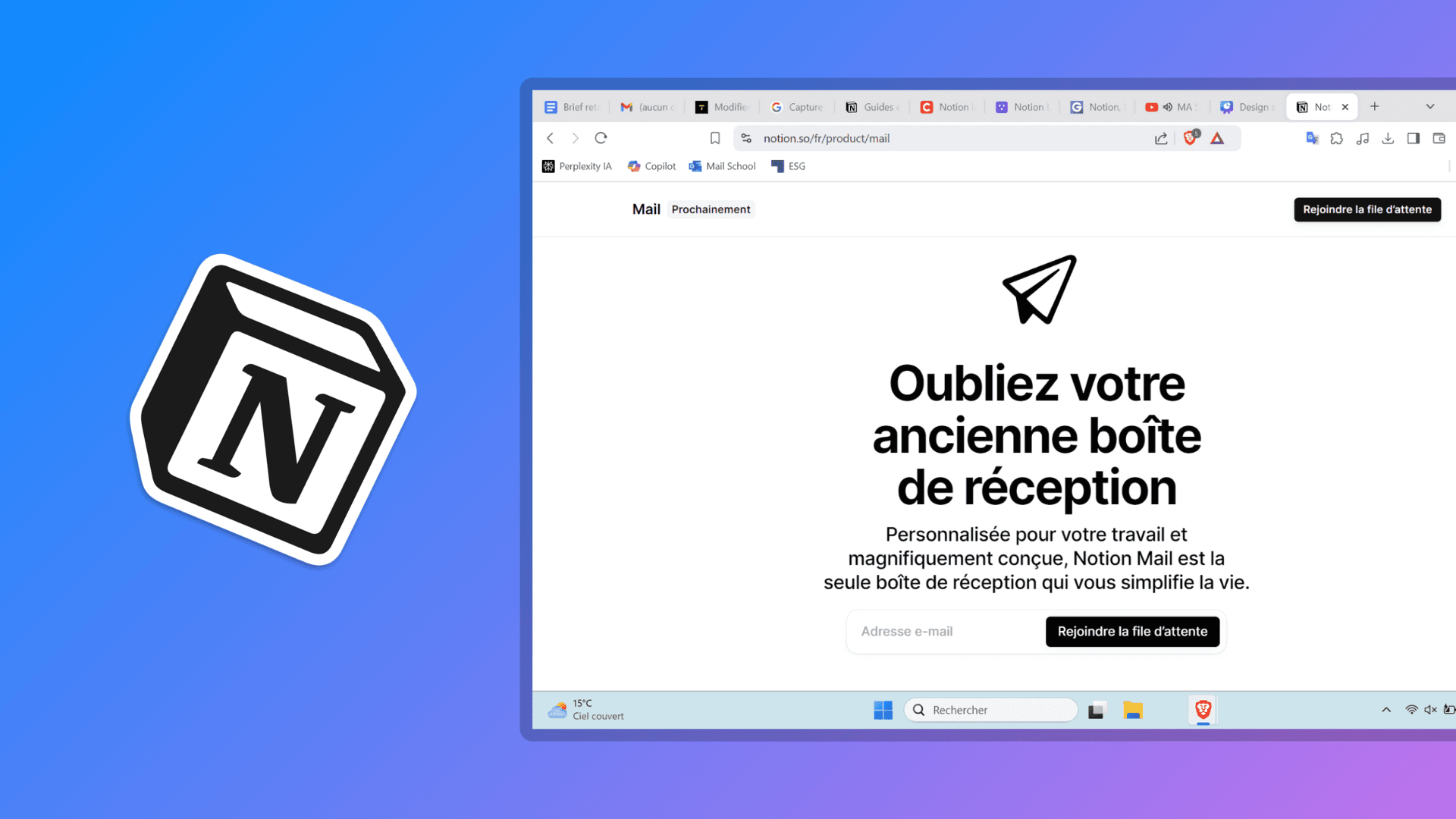 Notion défie Google avec de nouvelles fonctionnalités mail et formulaires