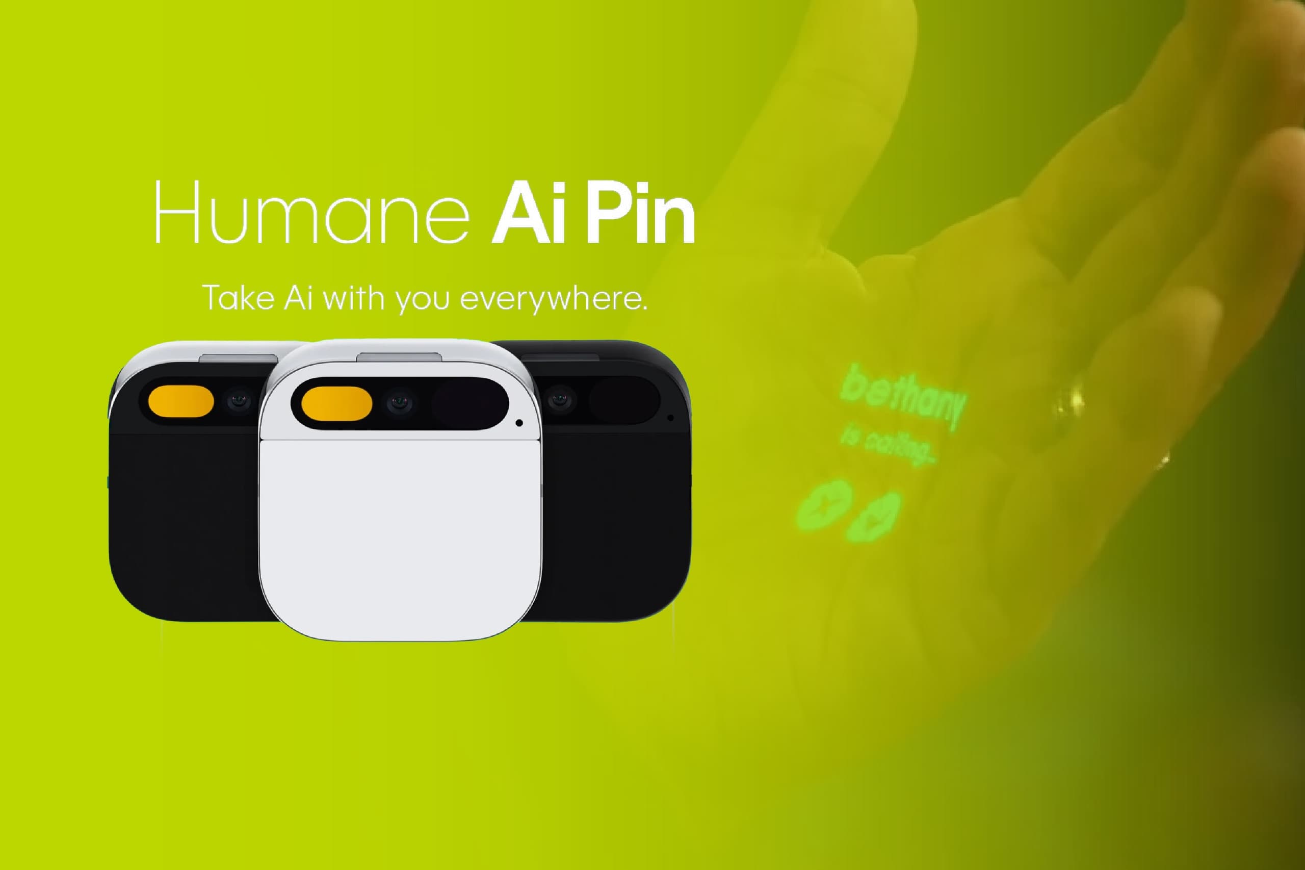 Humane lance officiellement l’Ai Pin