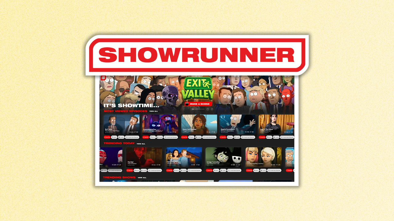 Showrunner, l’IA qui vous transforme en créateur de séries